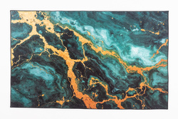 Dywan Novo 100x150 cm - Malachit - miękki - przyjemny w dotyku - do salonu i sypialni