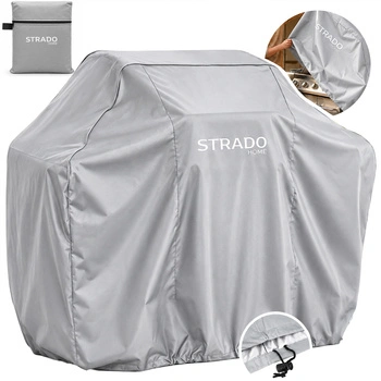 Strado Pokrowiec na Grill 77x66x100 - Silver