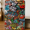 Etui Graficzne z klapką podstawką do Lenovo Tab K11 Plus 11.45" TB352FU (Graffiti)