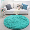 Shaggy Strado round carpet 200x200 TurquoiseSea (Turquoise)