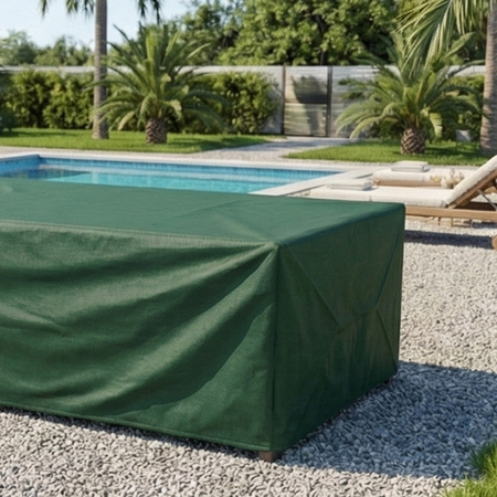 Pokrowiec na meble ogrodowe stół krzesła wodoodporny mocny 300x200x80cm XXL