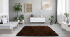 Shaggy Strado Carpet 300x400 DarkCoffee (Dark brown)