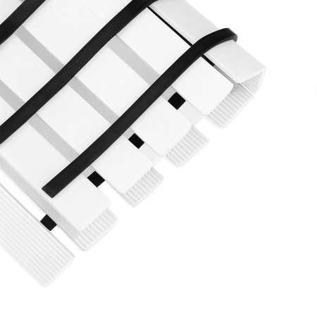 MATA łazienkowa antypoślizgowa POD PRYSZNIC brodzik do sauny basenu 43x61, biała