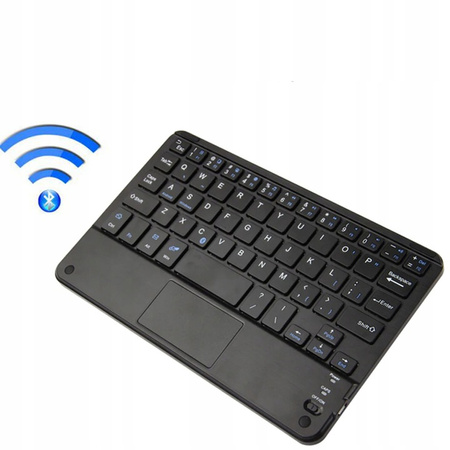 Etui z magnetyczną klawiaturą Bluetooth do Lenovo Idea Tab Pro 12.7 (Czarne)