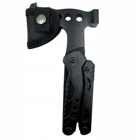 Wielofunkcyjny MULTITOOL Narzędzie siekiera szczypce Survivalowy scyzoryk