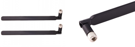 2x Antena LTE biała do Huawei B593 E5186 B525 – zestaw anten do poprawy sygnału i zasięgu