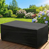 Pokrowiec na meble ogrodowe stół krzesła wodoodporny mocny 300x200x80cm XXL