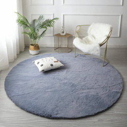 Rabbit Strado 100x100 Silver (Light Gray) Round Carpet