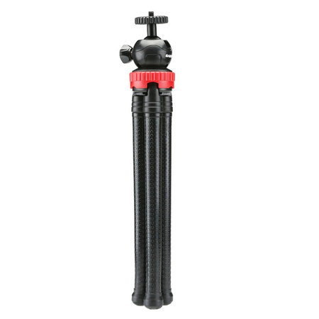 Selfie Stick Statyw Kijek Elastyczny Tripod Flexible Black – uniwersalny uchwyt do telefonu z elastycznymi nogami i gwintem 1/4”