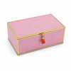 Szkatułka na biżuterię 18x13x7 cm 4ASS CLR Pink