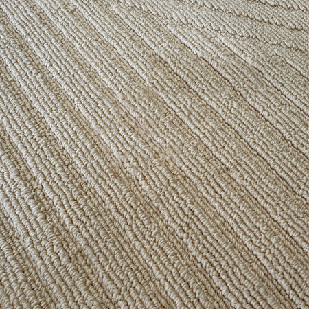 Dywan 160x230 do salonu pętelkowy duży japandi nowoczesny ciężki gruby POLO - Path Camel (Beżowy)