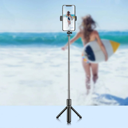 Kijek selfie stick statyw z pilotem Bluetooth - S03