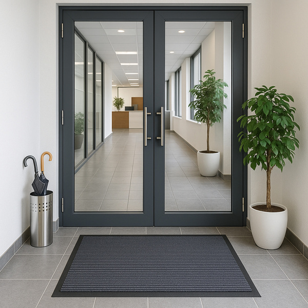 STRADO doormat under shoe door entrance rubber mat 60x90 thick XL