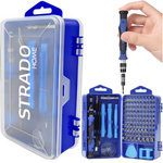 Strado Zestaw precyzyjnych narzędzi 115w1 - Blue