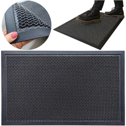 Wycieraczka STRADO siatka 3d pod drzwi do butów mata gumowa 60x90 gruba XL