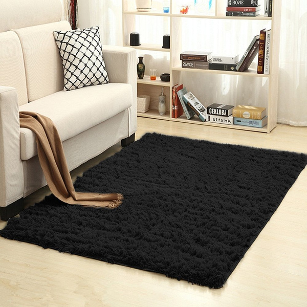 Shaggy Strado 60x90 BlackSky Carpet (Black)