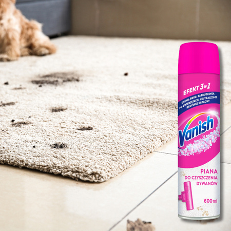 Vanish Piana do dywanów i tapicerki 600 ml