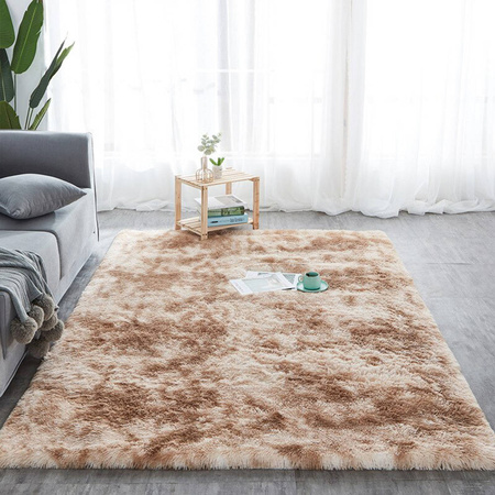 Ombre Shaggy Strado Carpet 250x300 OmbreCamel (Beige)