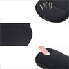 Zestaw ergonomicznych żelowych podkładek Strado - 3 sztuki (Czarny)