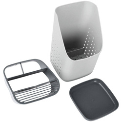 Organizer ociekacz na sztućce przybory kuchenne 14x14x23 cm