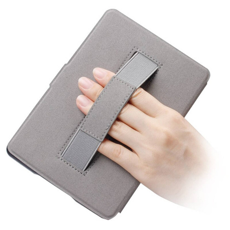 Etui Strap Case czerwone do Kindle Paperwhite 1 2 3 magnetyczne zamknięcie ochrona i usypianie