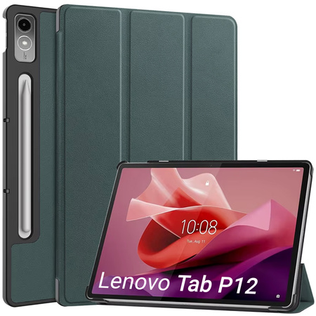 Etui Smart Case do Lenovo Tab P12 TB370 (Zielone)