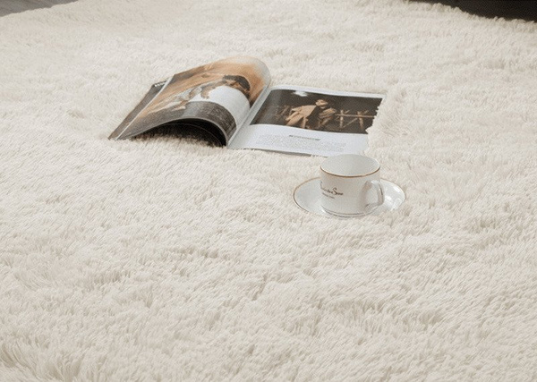 Shaggy Strado room carpet 120x160 CreamBeige (Beige)