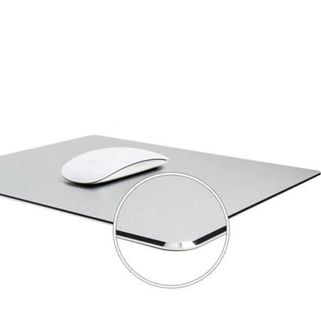 Aluminiowa podkładka pod mysz - Silver