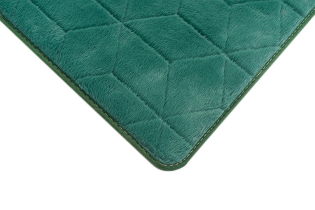 Dywan Rabbit 3D pluszowy miękki jedwabisty futro królika 160x230, zielony