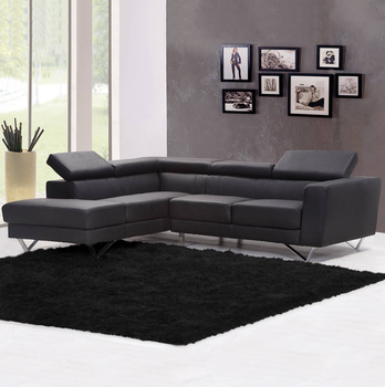 Dywan Shaggy 200x250 cm, czarny BlackSky - miękki, puszysty do salonu i sypialni