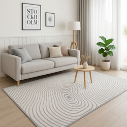 Dywan 140x200 cm, szary Polo - miękki, przyjemny w dotyku, do salonu i sypialni