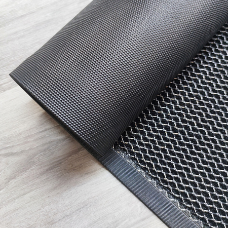 Wycieraczka siatka 3d pod drzwi do butów mata gumowa 80x150 gruba XL, czarna