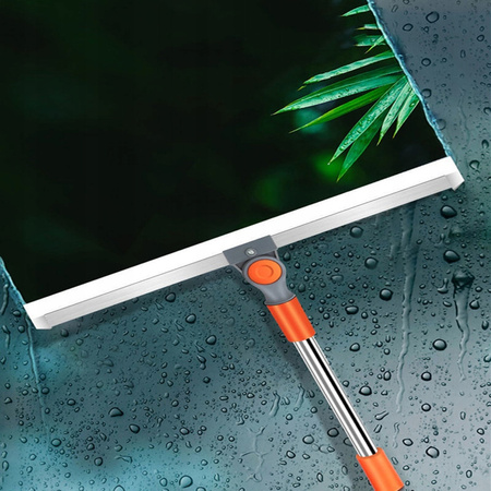 Guma Ściągaczka teleskopowa silikonowa do wody podłóg 50x93-117 cm