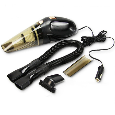 ODKURZACZ samochodowy ręczny do auta HF2001 120w HEPA końcówki kabel torba