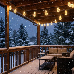 Lampki imprezowe na ogród balkon 50LED 7,5m girlanda świetlna łańcuch