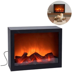 Kominek elektryczny 3D ruchome płomienie ogień wiszący stojący lampa LED