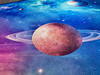 3D Strado Galaxy carpet 120x170 cm with space theme for youth room or gamer room
