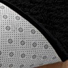 Dywan Alpaca Strado 200x200 - AlpaBlack (Czarny)