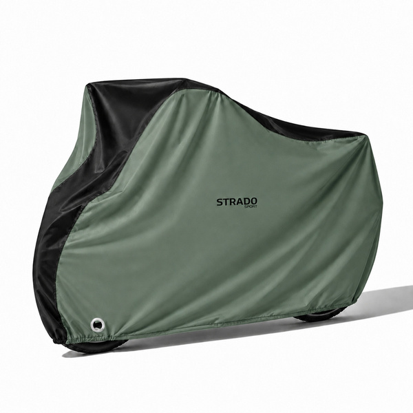  Pokrowiec Na Rower Wodoodporny Motor Skuter 110x200x70cm XXL, zielony