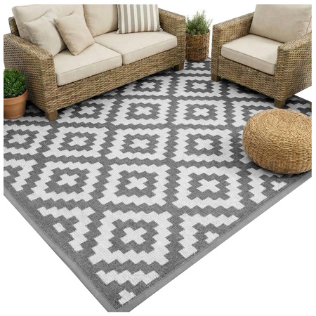 Dywan zewnętrzny 160x230 cm tarasowy wodoodporny na taras balkon do ogrodu