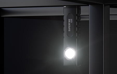 Latarka wielofunkcyjna LED SupFire G20, USB, 470lm, Laser