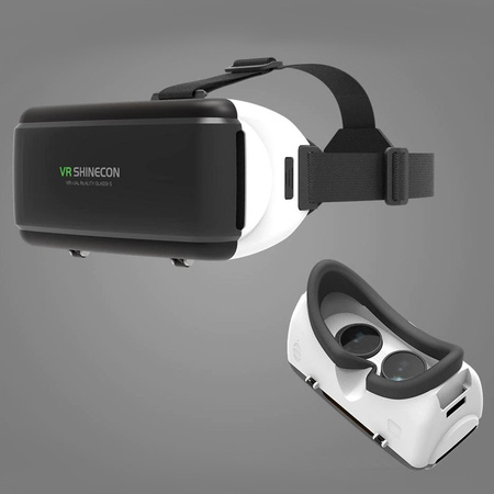 Okulary VR Shinecon G06 do smartfona – wygodne gogle 3D szerokie pole widzenia i regulacja soczewek