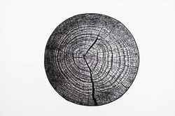 Dywan Novo 90x90 cm, Szary Pień - miękki, przyjemny w dotyku, do salonu i sypialni