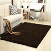 Dywan Shaggy antypoślizgowy nowoczesny salon miękki puszysty 200x300, ciemnobrązowy