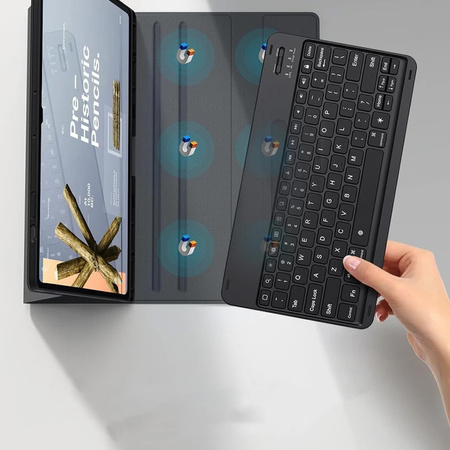 Etui z klawiaturą Bluetooth do Redmi Pad Pro 12.1" CFRPP21 (Czarne)