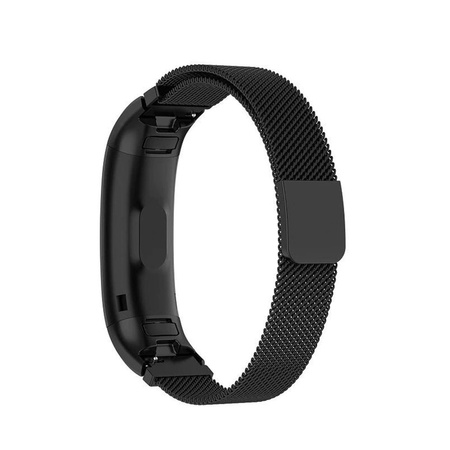Pasek stalowy do Huawei Band 3/4 PRO (Czarne)