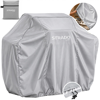 Strado Pokrowiec na Grill 77x66x100 - Silver