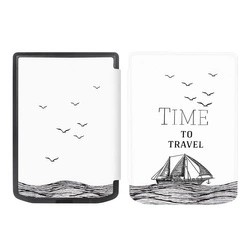 Etui Graficzne TPU do PocketBook Verse Pro 629 634 (Time to travel)