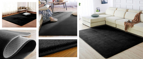 Polar Strado Carpet 120x170 PolarBlack (Black)