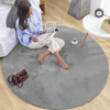 Rabbit Strado 140x140 Silver (Light Gray) Round Carpet